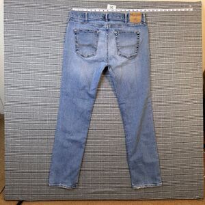 Hollister Men's Jeans Light Blue Denim Skinny Fit Stretch Size 38x32
